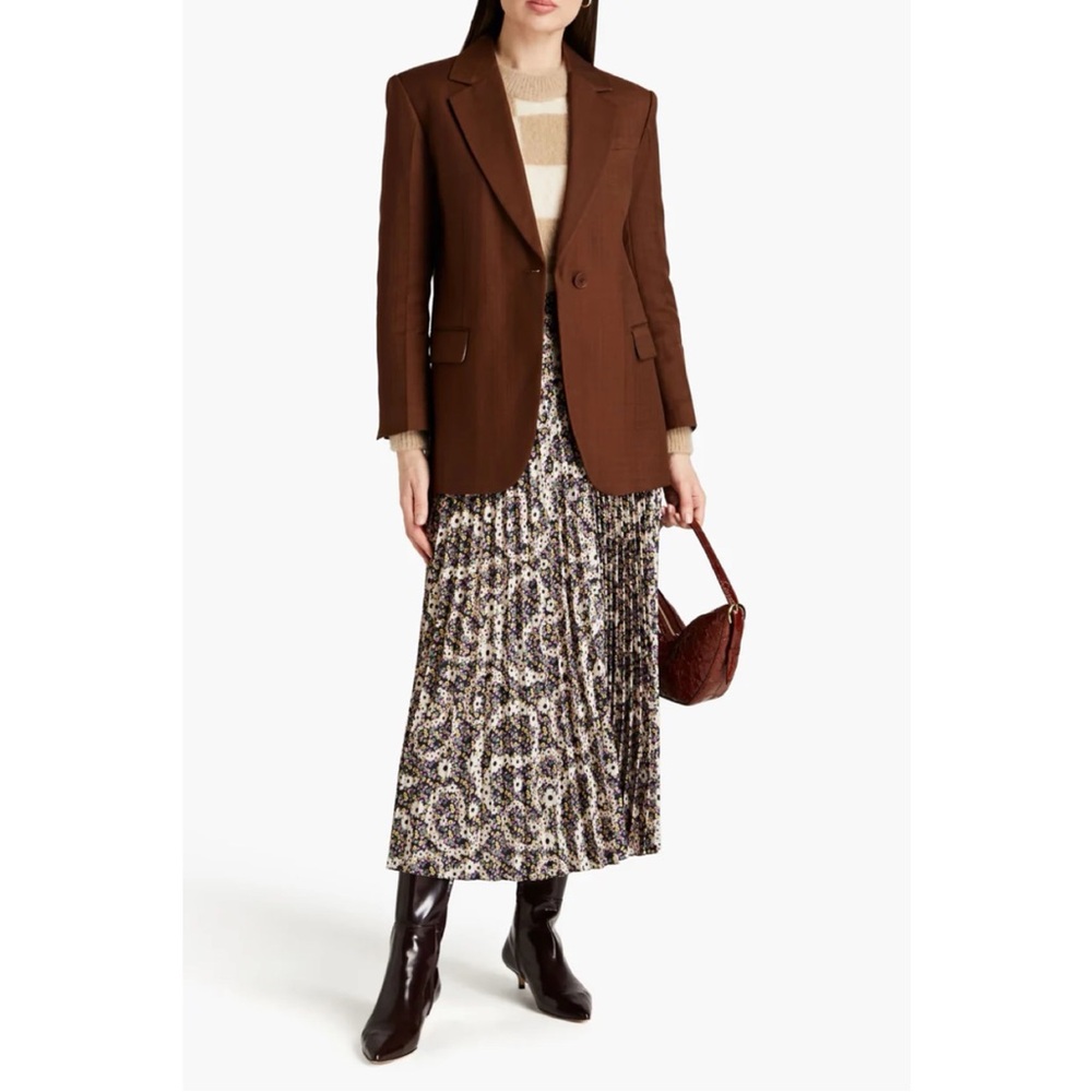 NWT Sandro Brown Blazer size 6